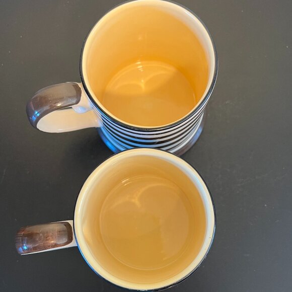 Set of 2 Vintage Hand-Painted in Thailand Mugs Made for Herman Dodge & Son, Inc - Picture 10 of 12